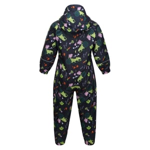 Boys Regatta Pig Waterproof Pobble Suit in Navy