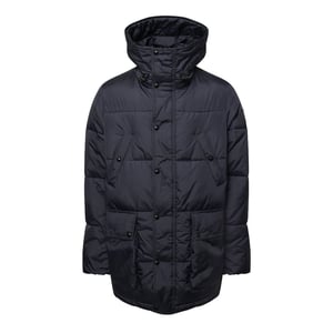 Men's Belstaff Signal Parka in Dark Ink