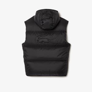 Men's Lacoste Gilets in Black