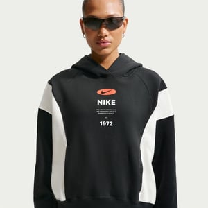Women's Nike W Nsw Phnx Flc in Black/Sail/Blac