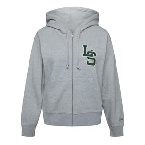 Women's Levis Long Sleeve Zp in Heather Grey