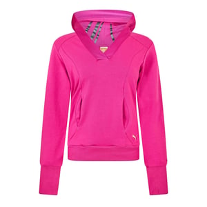 Women's Puma Hooded Sweat Womens in Pink