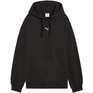 Women's Puma Essentials Oversized Hoodie in Black