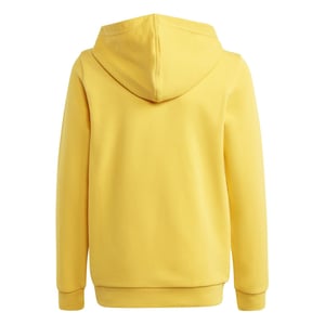 Boys adidas Juve Kids Embroidered Hooded Long Sleeve Sweatshirt in Bold Gold
