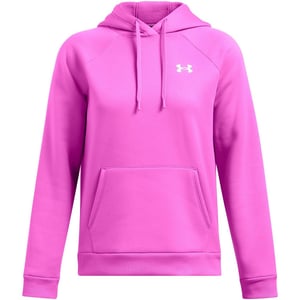 Women's Under Armour Armour Ua Fleece Hoodie Hoody Womens in Purple