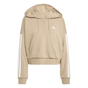 Women's adidas W 3S Ft Qz Hd in Warm Sandston