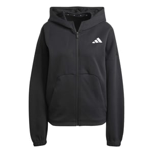 Women's adidas W Fi Sl FulL-Zipullover Hoody in Black