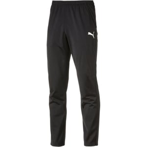 Men's Puma Liga Training Pant Core Tracksuit Bottom in Black/White
