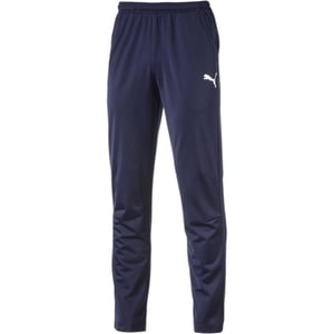 Men's Puma Liga Training Pant Core Tracksuit Bottom in Peacoat/White