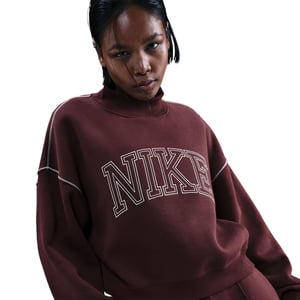 Women's Nike Phnx Speed Crew Ld54 in Burgundy Crush