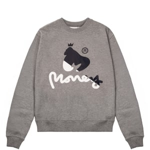 Boys Money Chenille Crew Jnr in Grey