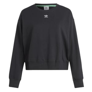 Women's adidas Originals Slim Fit Long Sleeve Sweatshirt in Black