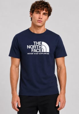 The North Face Men's New Peak T-Shirt in Summit Navy