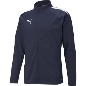 Men's Puma Teamliga Training Jacket Tracksuit Top in Peacoat/White