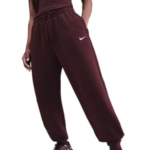Women's Nike Phoenix Fleece Joggers in Burgundy Crush