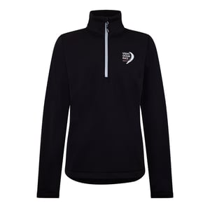 Men's Puma Southern Fleece half Zip Top Mens in Black
