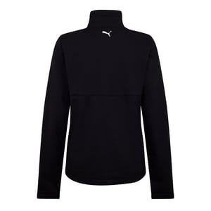 Men's Puma Southern Fleece half Zip Top Mens in Black