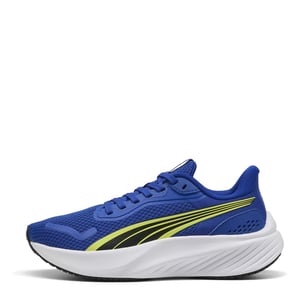 Boys Puma Pounce Lite Jr Runners Unisex Kids in Vvd Blu-Lmon S