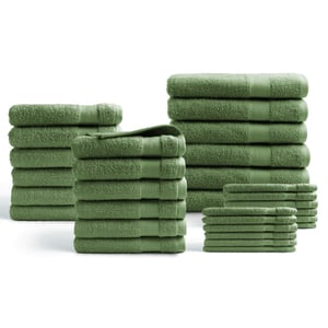 DoubleDry Handdoeken 30-delig set hotel kwaliteit 500 g/m2 -