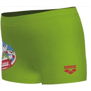 Boys Arena Swim Shorts in Soft Green