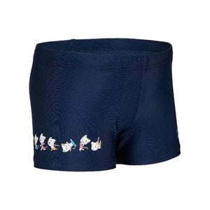 Boys Arena Graphic Swim Shorts in Navy