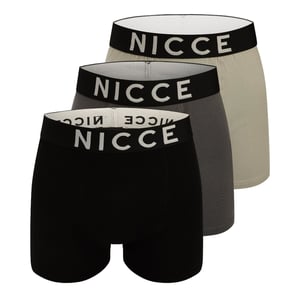 Men's NICCE Vidaxl 3 Pk Bo in Blk Gry