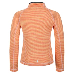 Boys Regatta Berley Stitched Funnel Neck Raglan Sleeve Sweatshirt in ApricotCrush