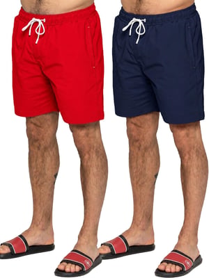 Kruze | 2 Pack Mens Swim Shorts