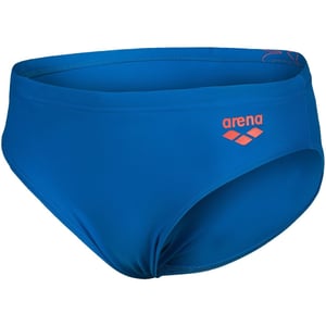 Boys Arena Graphic Swim Briefs in Blue China