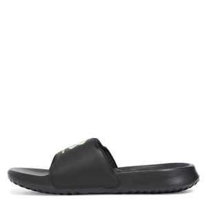 Boys Under Armour Ignite Select Open Toe Slides in Black