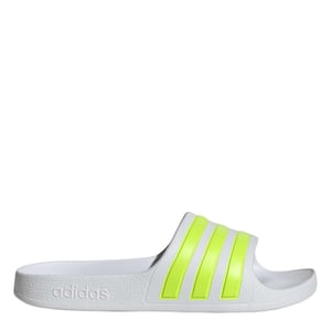 Boys adidas Adilette Aqua in Ftwr White/Sola