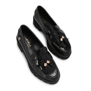 Carvela Snap Chunky Tassel Loafers