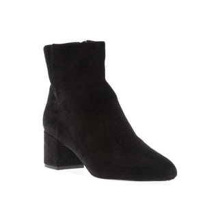 Dune London Dames Prisha Suede Enkellaarsjes (Zwart)