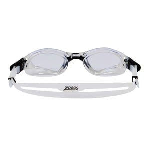 Zoggs Unisex Adult Spectra Swimming Goggles (Clear/Black)