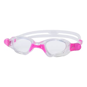 Zoggs Unisex Adult Spectra Clear Logo Goggles (Clear/Pink)
