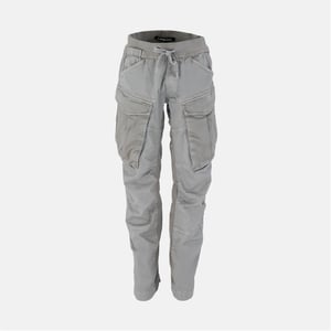 Boys G Star Rovic Zip Solid Patterned Combat Pants in Grey Alloy