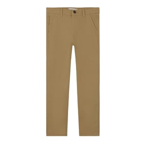 Name It Slim-fit chino's met rechte pijpen voor jongens (Bruin)