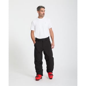 Men's Spyder Solid Patterned Wide Leg Salopette in Black