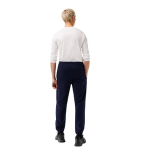 Lacoste Heren Fleece Monogram Trainingsbroek (Blauw)