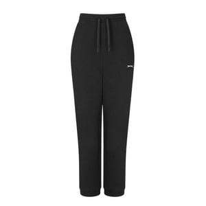 Slazenger Dames Interlock Logo Joggingbroek (Zwart)