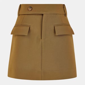 Women's Odd Muse Om The Ultimate Muse Mini A-Line Skirt in Olive