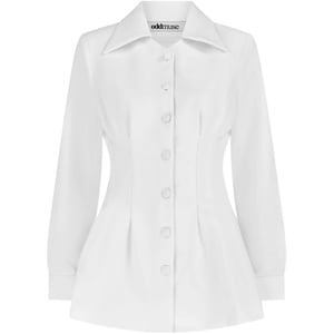 Women's Odd Muse Blouse in White