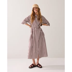Summum Dress stripe printed