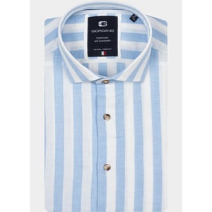 Giordano Overhemd heren row long sleeve cutaway linen 617822/61