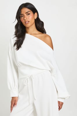 Soft Touch Off Shoulder Sweatshirt
