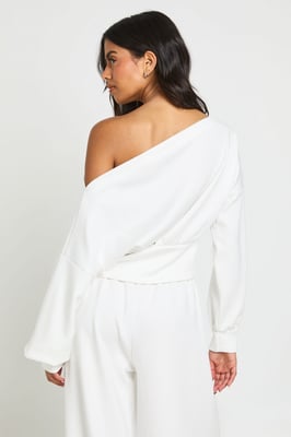 Soft Touch Off Shoulder Sweatshirt