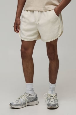 Racer Fit Towelling Jersey Shorts