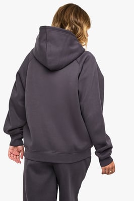 Petite Raglan Seam Oversized Hoodie