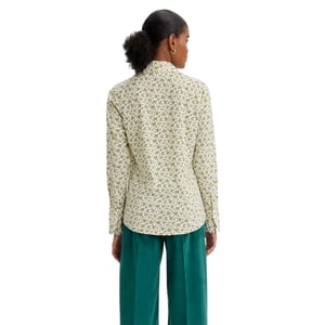 Levis Elodie-blouse met normale pasvorm voor dames (Mosgroen)