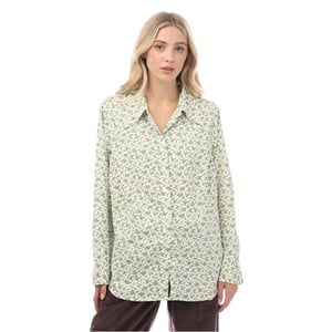 Levis Maeve Elodie bloemenblouse voor dames (Mosgroen)